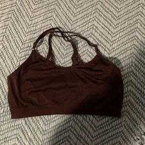 George Brown Lace Sports Bra